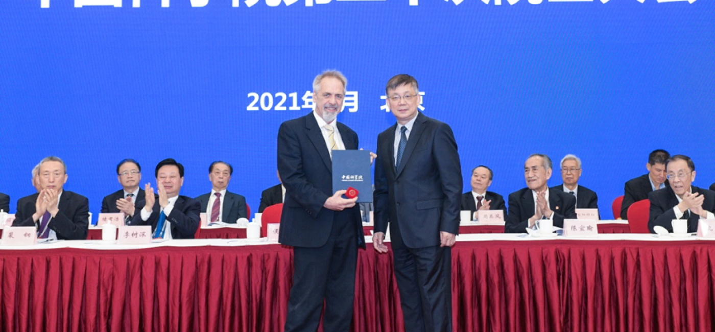 John Speakman Elected Foreign Member of Chinese Academy of Sciences